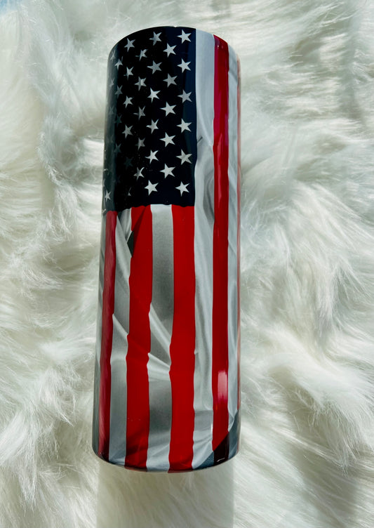 US NAVY flag 20-ounce tumbler, Navy Tumbler, American flag tumbler